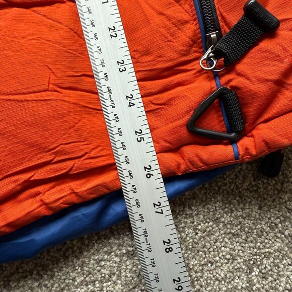 VINTAGE NIKE ACG GILET PUFFER VEST JACKET 90S ORANGE XL - Picture 11 of 12